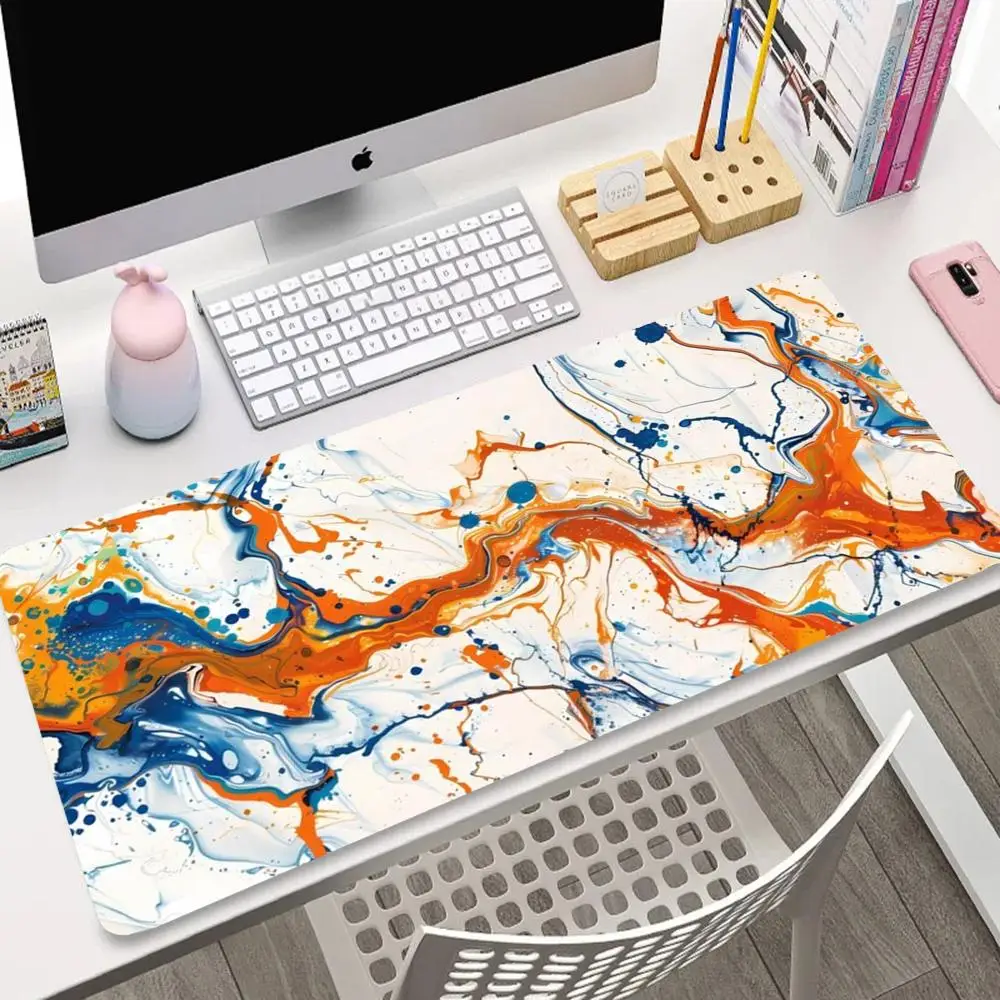 

Abstract color pattern mousepad rubber anti-slip washable high-quality PC desktop decoration HD printing