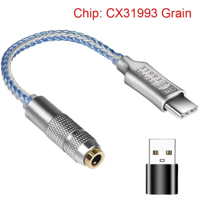 SZKOSTON CX31993 USB-C to 3.5mm Audio Adapter 4
