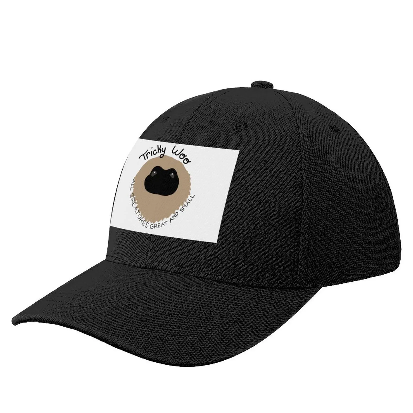 

tricky woo Baseball Cap Visor cute black Vintage Cosplay Women's Cap Men's
