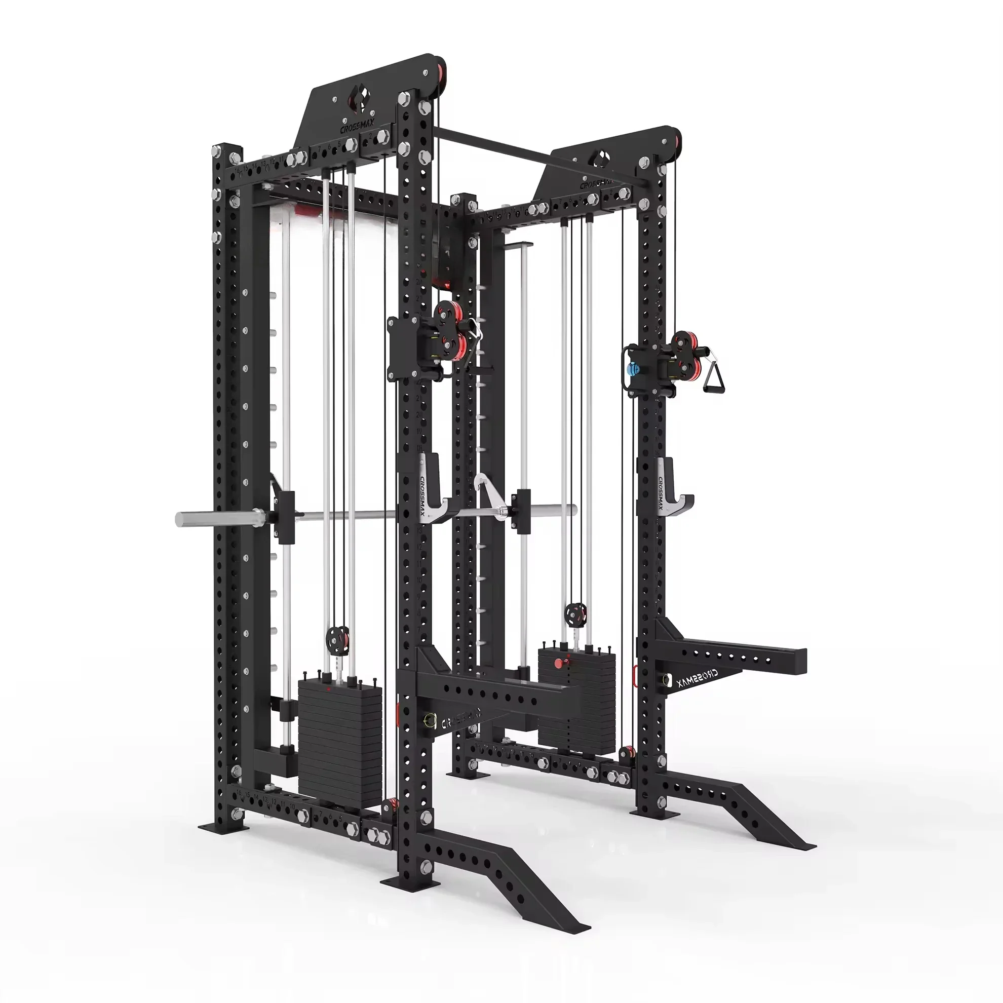 2024 Crossmax cable crossover machine smith machine gym equipment fitness power rack