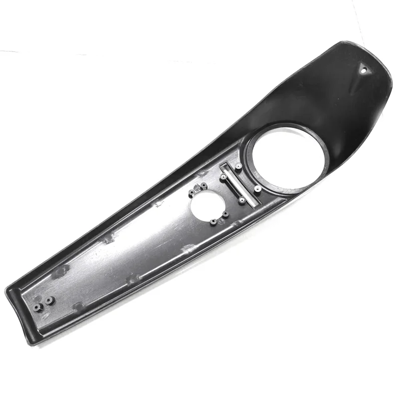 أجزاء ملحقات داش سوداء لامعة مبتكرة غطاء خزان الغاز لوحدة التحكم في الوقود لـ Road King 2008-Up #3