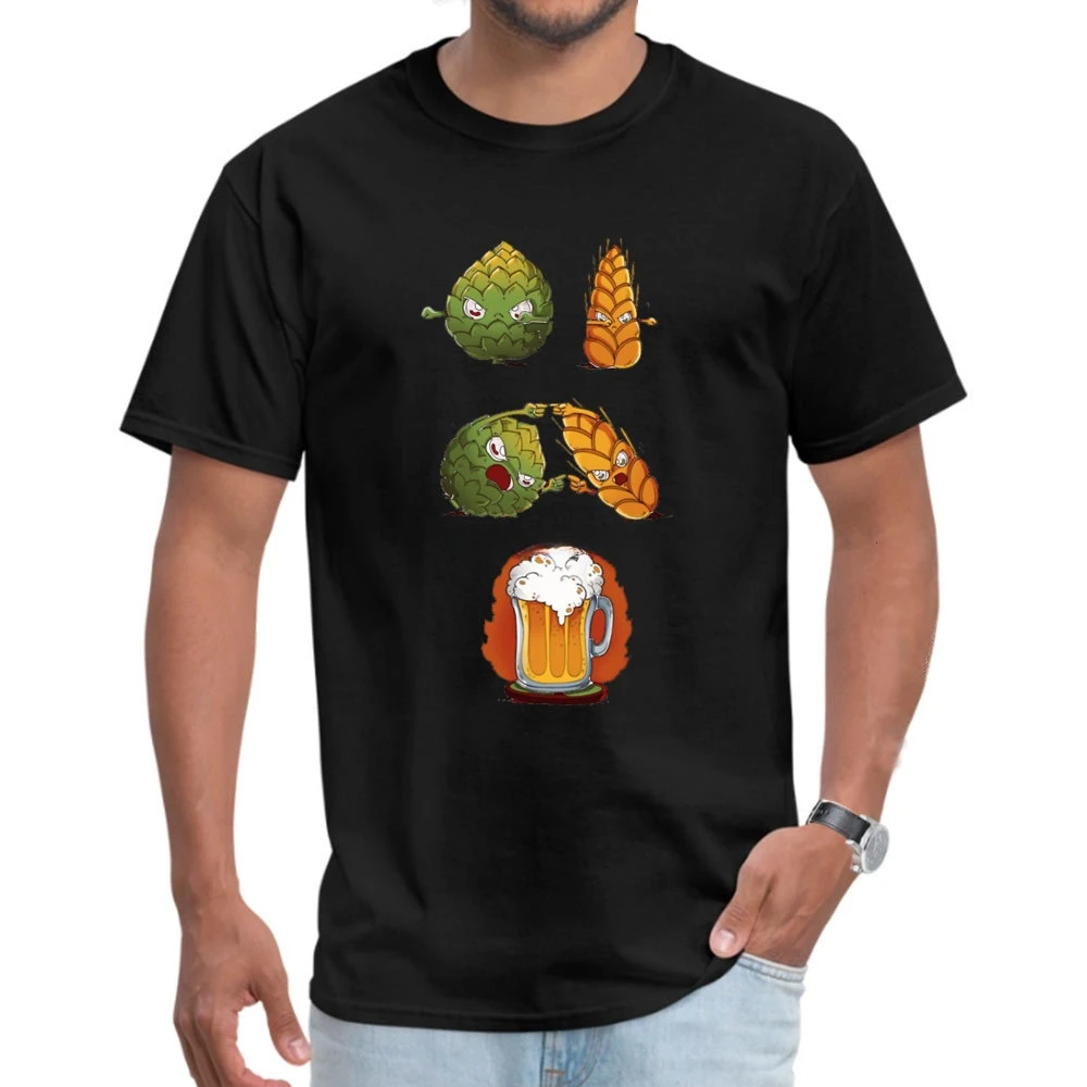 Camiseta Male Tops & Shirt Oktoberfest Cartoon men clothing  graphic BEER Wheat Fighting T-Shirt 3D Printed Comfortable