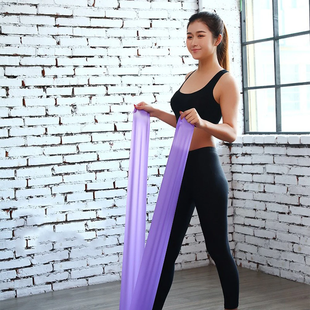 

3 Pcs Stretch Strap Yoga Resistance Band Men Women Elastic Tension Fitness Exercise