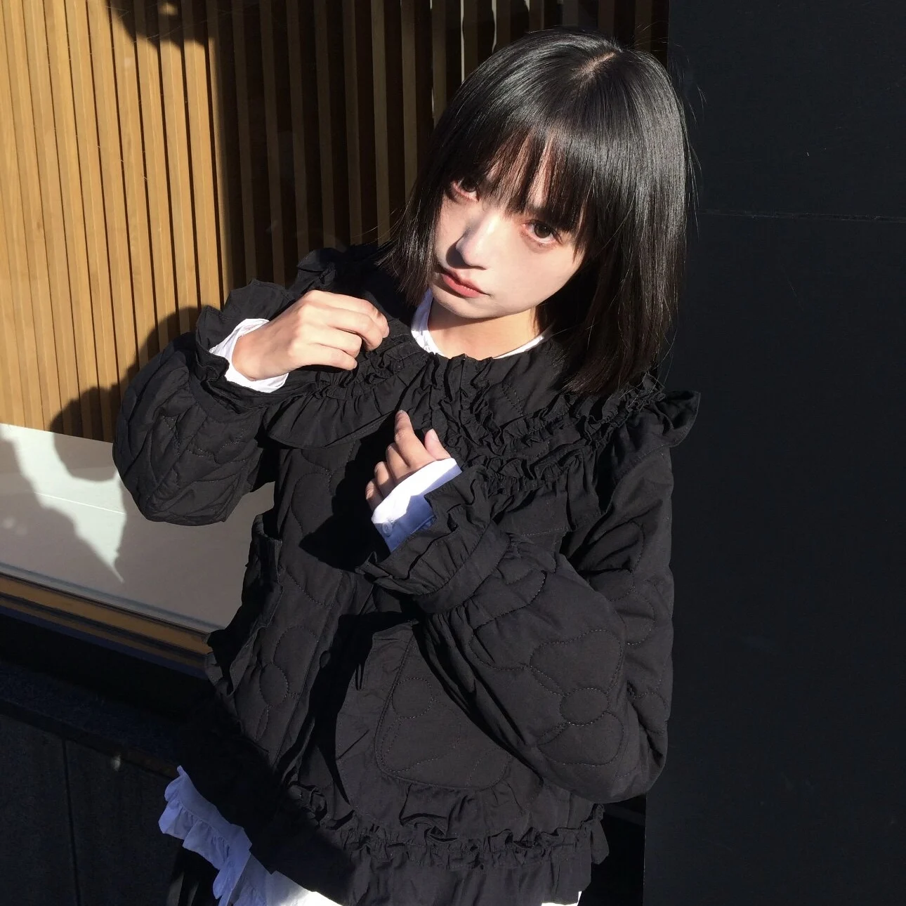 Kirikomi  Knot Cotton Jacket New Arrival Women's Loose Fit Long Sleeve Zipper Closure  Color Commute Style