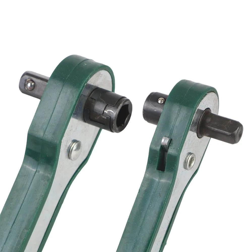 مفتاح ربط بسقاطة سريع قابل للتعديل صغير 1/4 قضيب مفك براغي أدوات مفتاح بانة سريعة #6