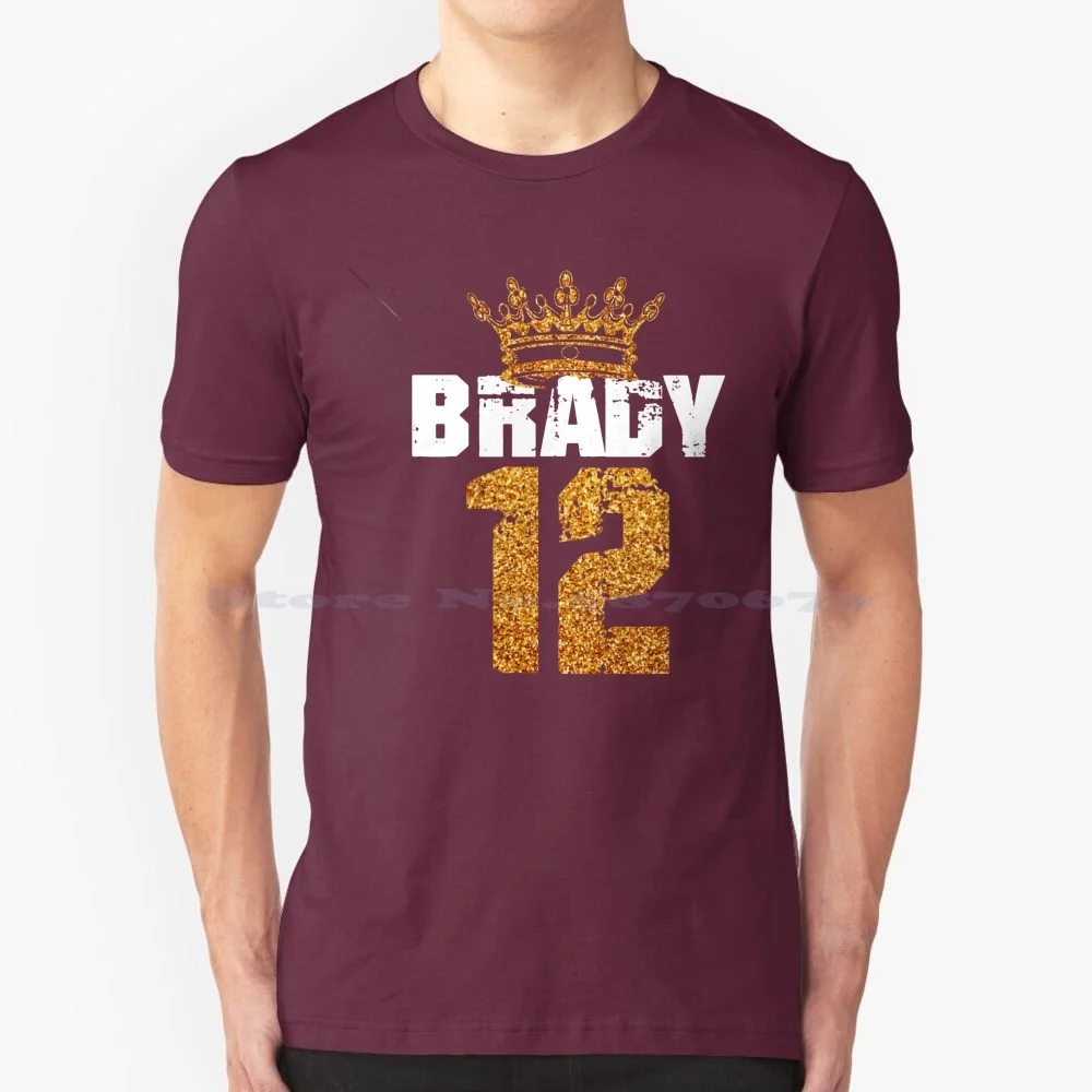 Tompa Bay The Goat T Shirt 100% Cotton Tee Tomba Bay 12 Tampa Bay Usa Tompa Bay Goat Tomba Bay The Goat Tom Brady Bucco Bruce