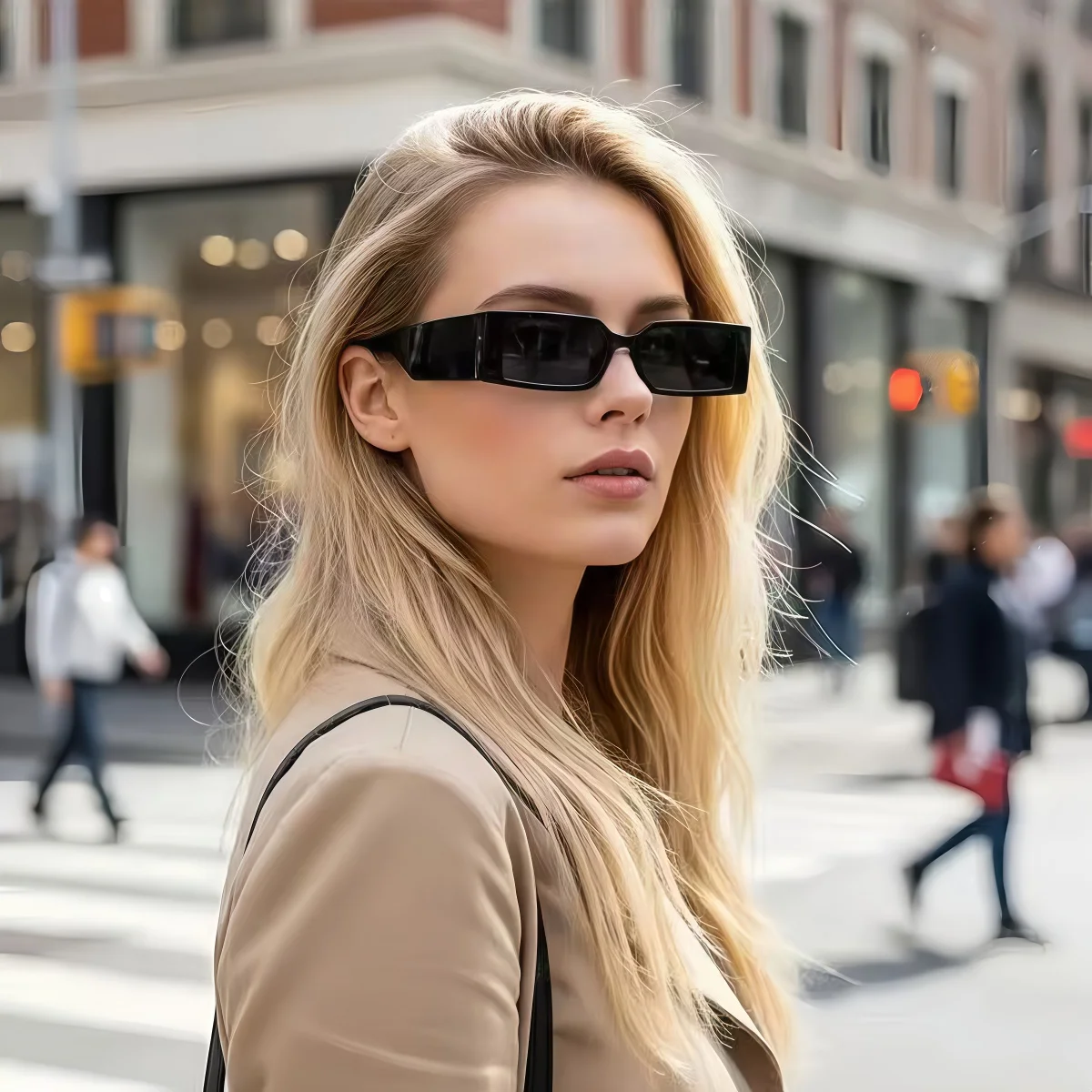 European and American retro fashion Y2K sunglasses for summer sun shading, sun protection, UV protection, lightweight sunglasses