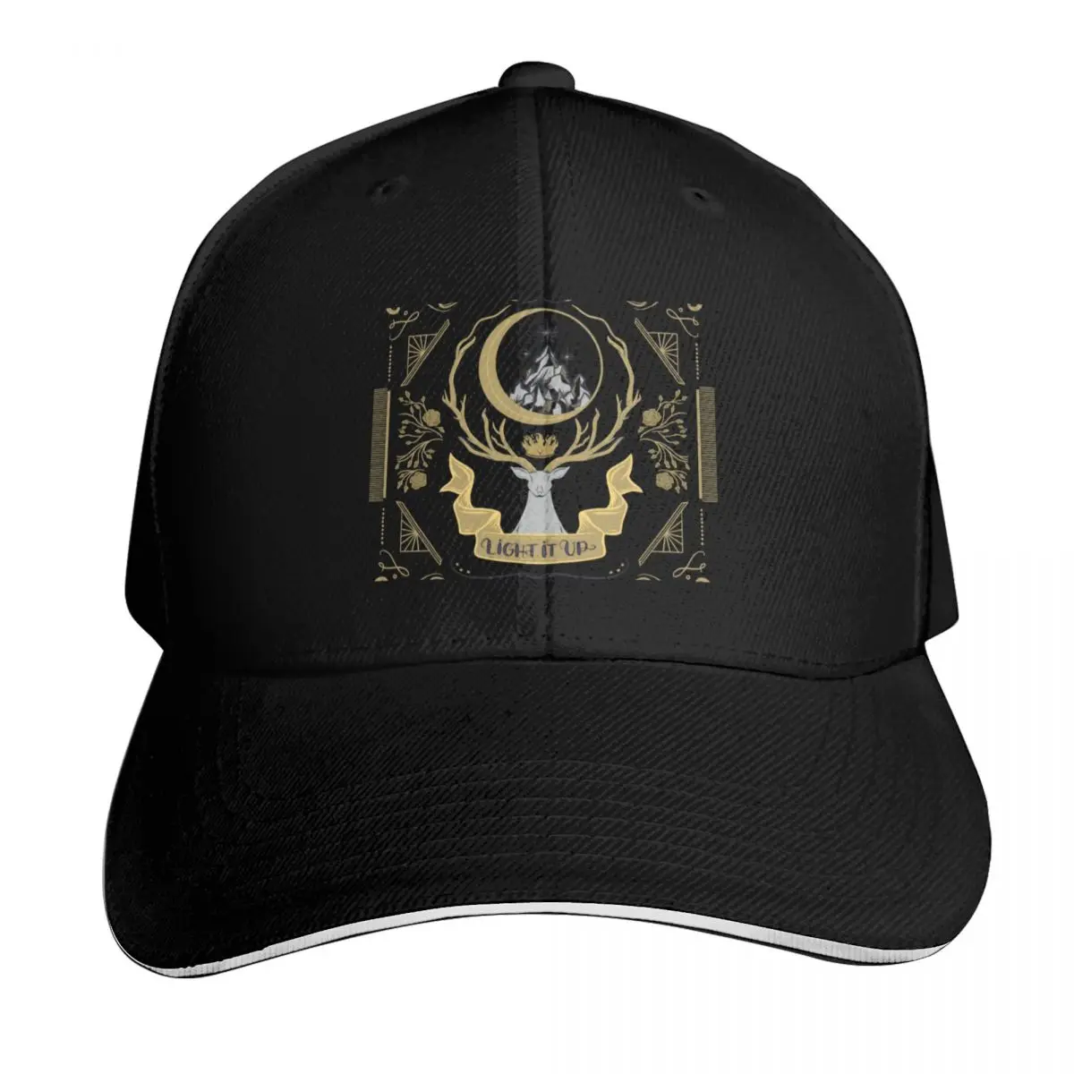 Light it up sarahverse Sarah J Maas Baseball Cap Military Cap Man designer cap Horse Hat Snapback Men Luxury Brand Women's