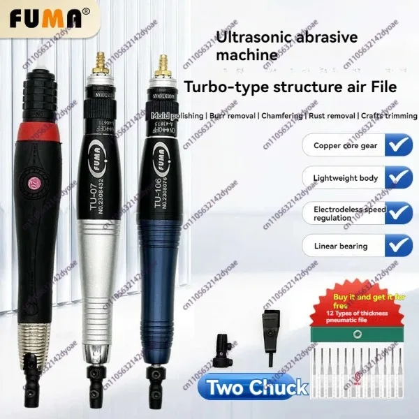 Ultrasonic portable grinding machine, file polishing tool, grinding machine, pen grinding tool