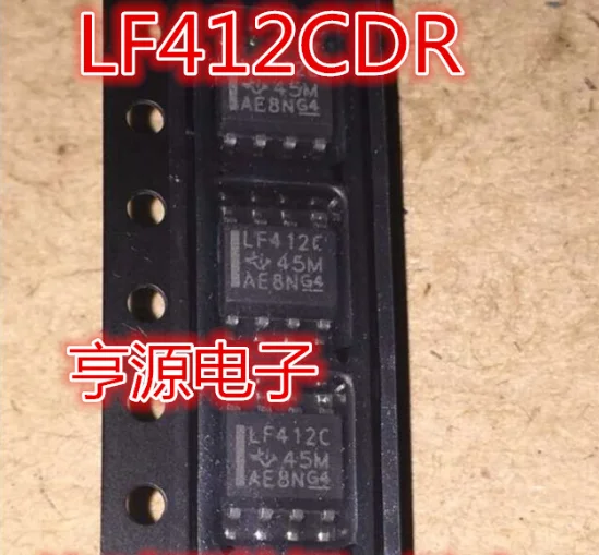 Free shipping  LF412 LF412C LF412CDR      10PCS