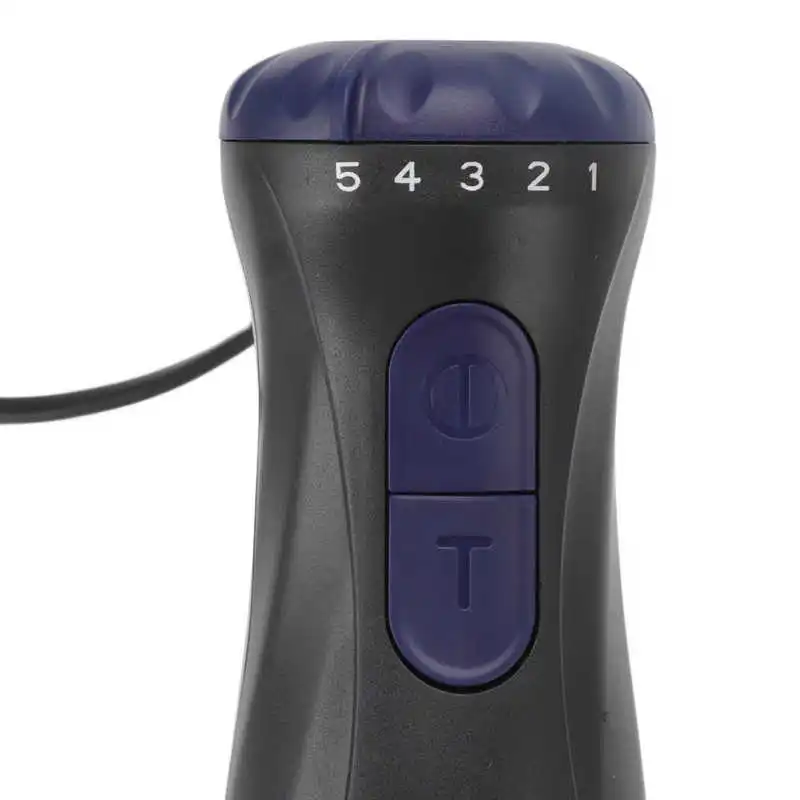 4 In 1 Multifunctional Hand เครื่องปั่นผสมอาหารสแตนเลส700Ml ถ้วยผสม500Ml เนื้อชาม US Plug 110V