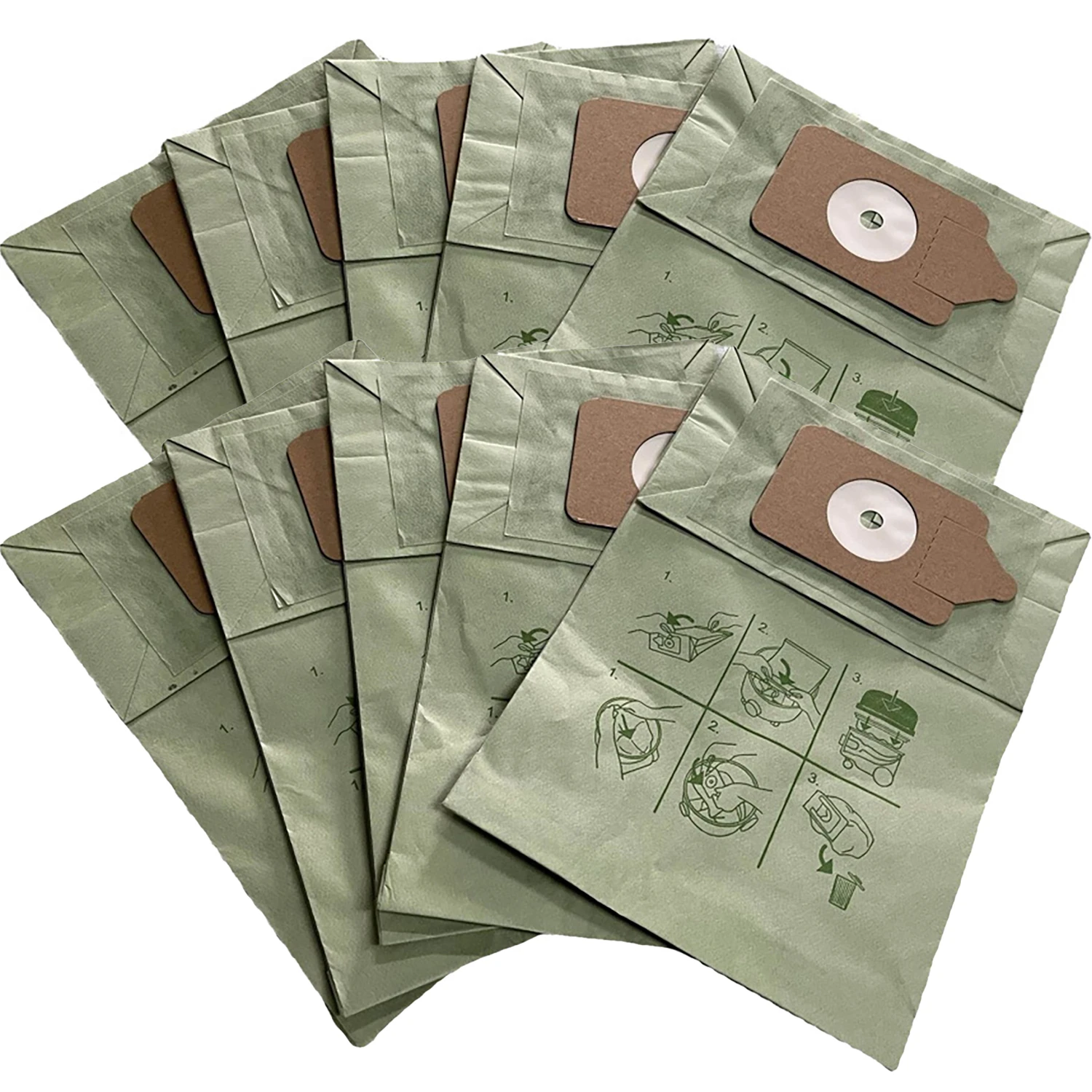 Vacuum Cleaner Dust Bags for Numatic Henry Hetty Harry Basil Hoover and James, Replacement Bags for Numatic