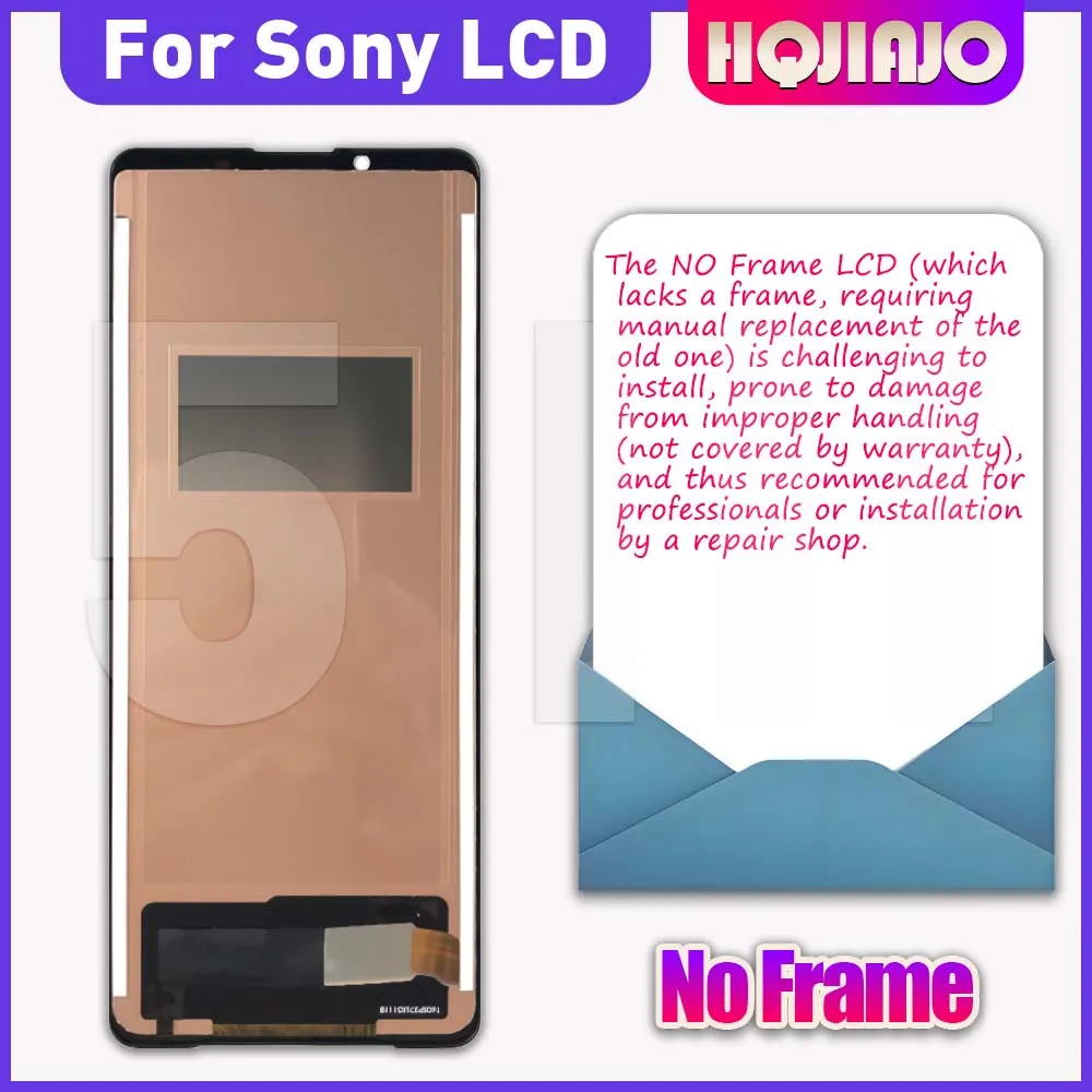 For Sony Xperia 5 III 6.1'' TFT LCD Display Touch Screen Digitizer Assembly Replacement for 5III XQBQ62-G XQBQ52G-UKCX repair
