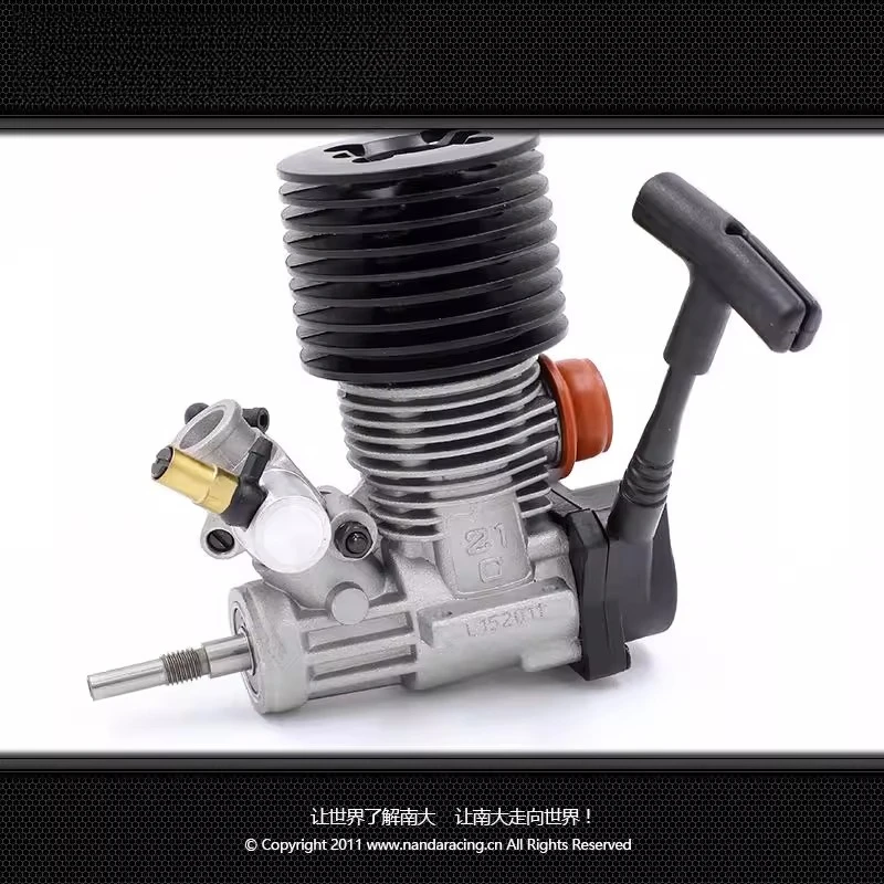 

SH-21 Class Methanol RC Engine - Pull Start Nitro Power Plant for 1/8 Scale Model Cars Boats