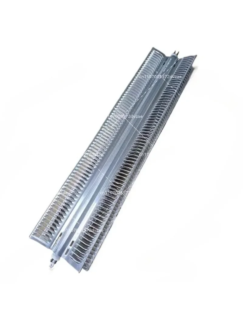 230V 2000W X-Shaped Aluminum Fin Radiator 660mm Dry-Fired Baseboard Heater for Air Conditioner Curtain Machine Heating