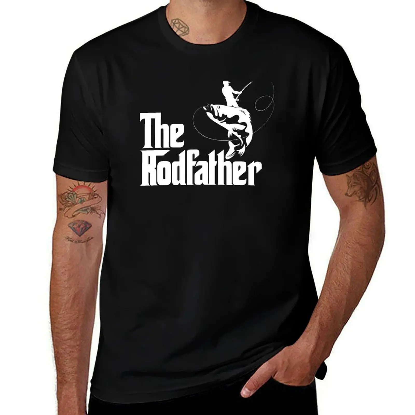 The Rodfather T-Shirt Holiday Casual Short Sleeve Top T-Shirt