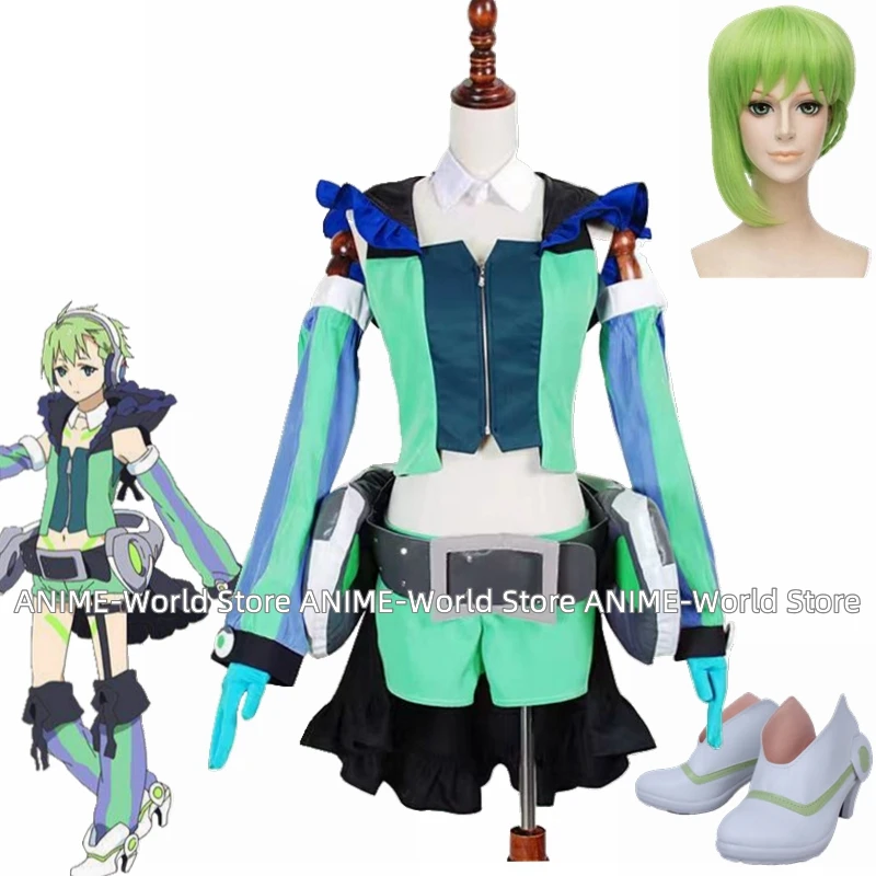 《Custom Size》Game Reina Prowler Cosplay Costume Halloween Christmas Costume Wig Shoes