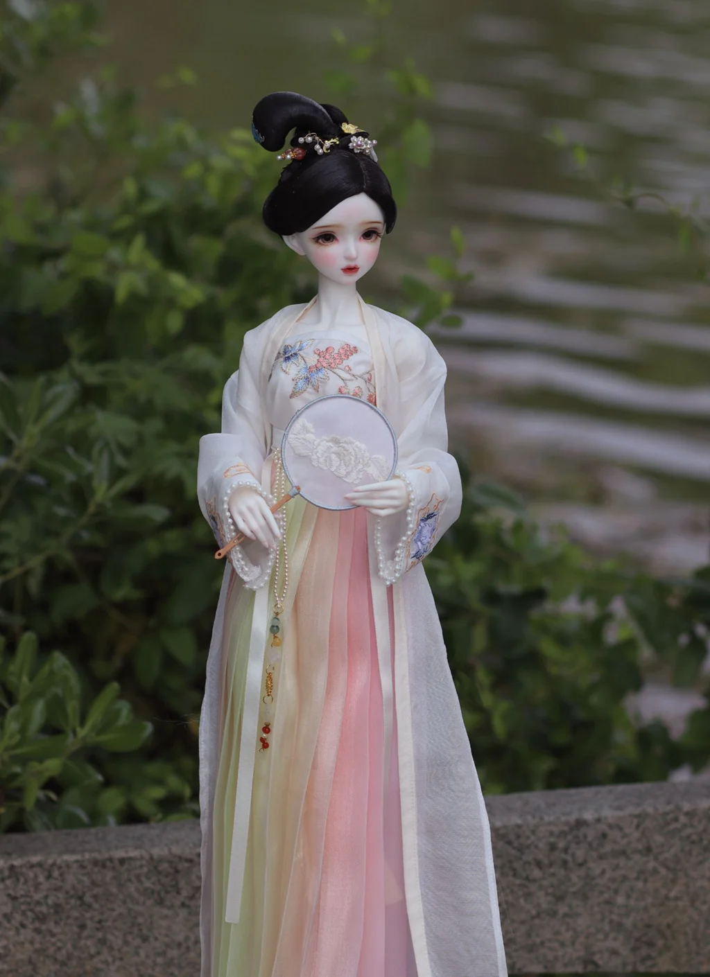 1/4 1/3 Scale BJD Clothes Ancient Costume Chinese Hanfu Fairy Dress Outfit For BJD/SD MSD SD13 Big Girl Doll Accessories A1255