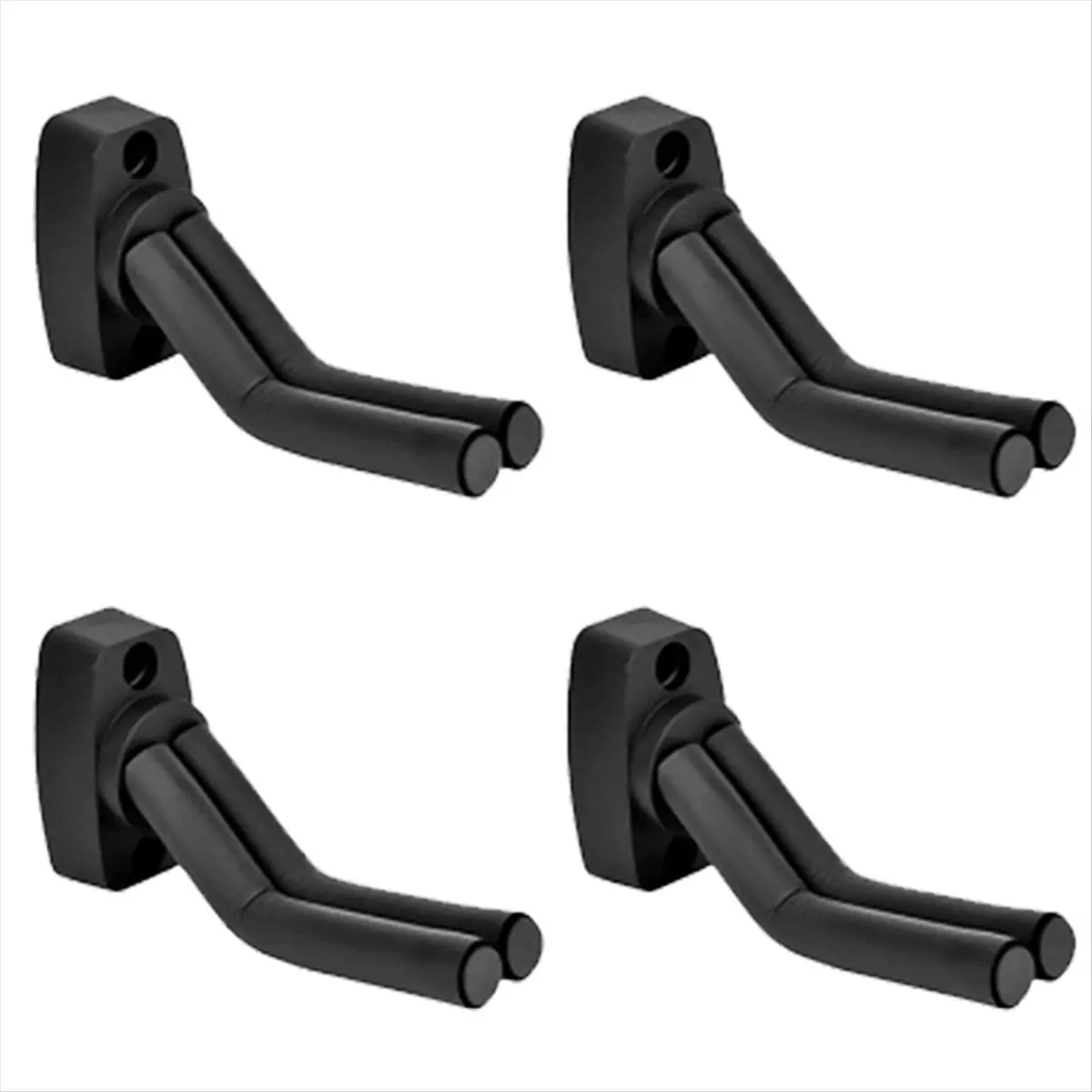 New arrival  4pcs Guitar Wall Hanger Stands Ukulele Wall Mount Violin Hook Holder Display Rack Bracket