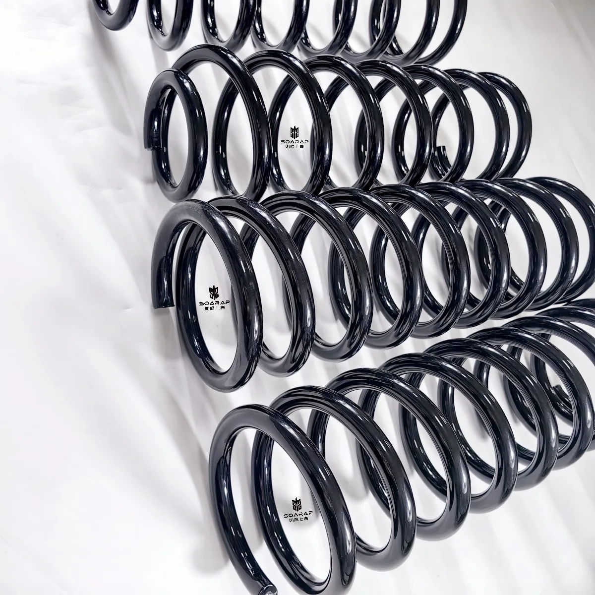 Amortiguador todoterreno SOARAP 4x4, resortes helicoidales de elevación de 5 ", juego de resortes delanteros y traseros para Patrol Y60 Y61