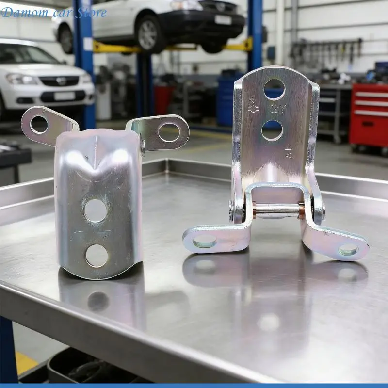 A2UC 1 Pair Of Long Lasting Rust Resistant Heavy Duty Metal Door Hinge Conversion For Patrol 824212J000 Replacement Part