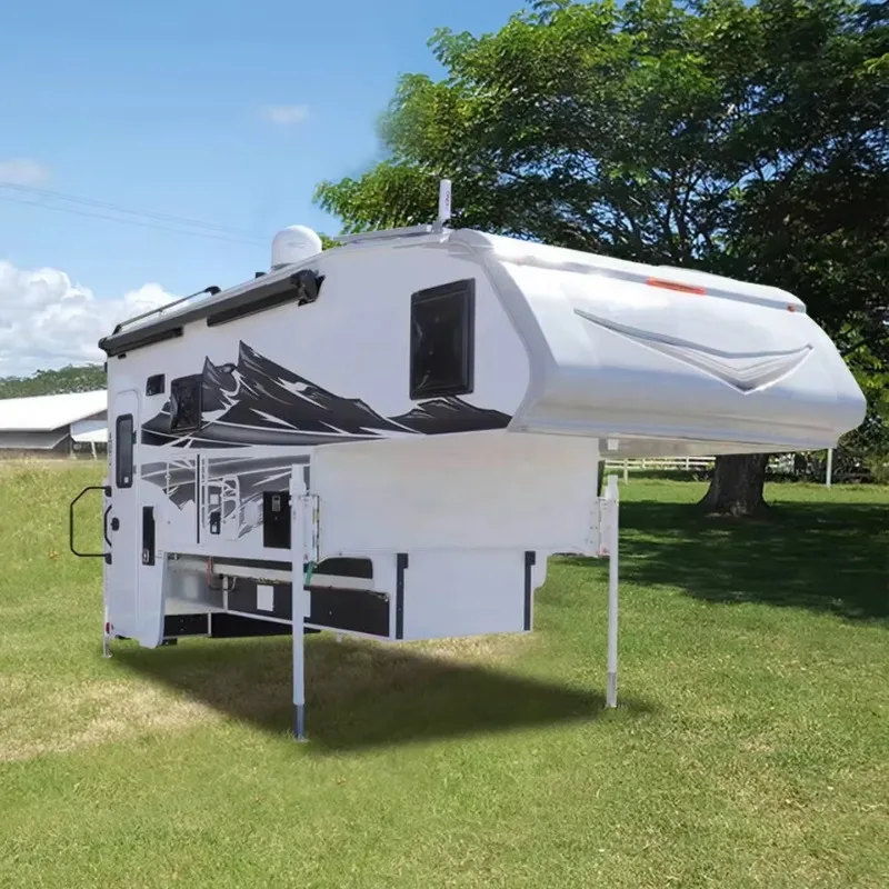 Overland Truck Camper Hard Solid Shell Structure Fits Pickup Truck Bed Off‑grid Capability For Remote Area Travel