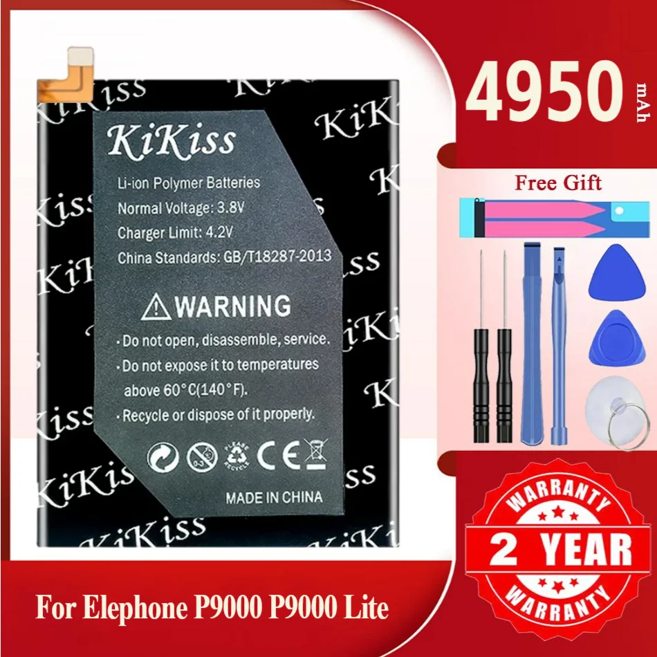 Li-ion Polymer Mobile Phone Battery P9000 For Elephone P9000 Lite
