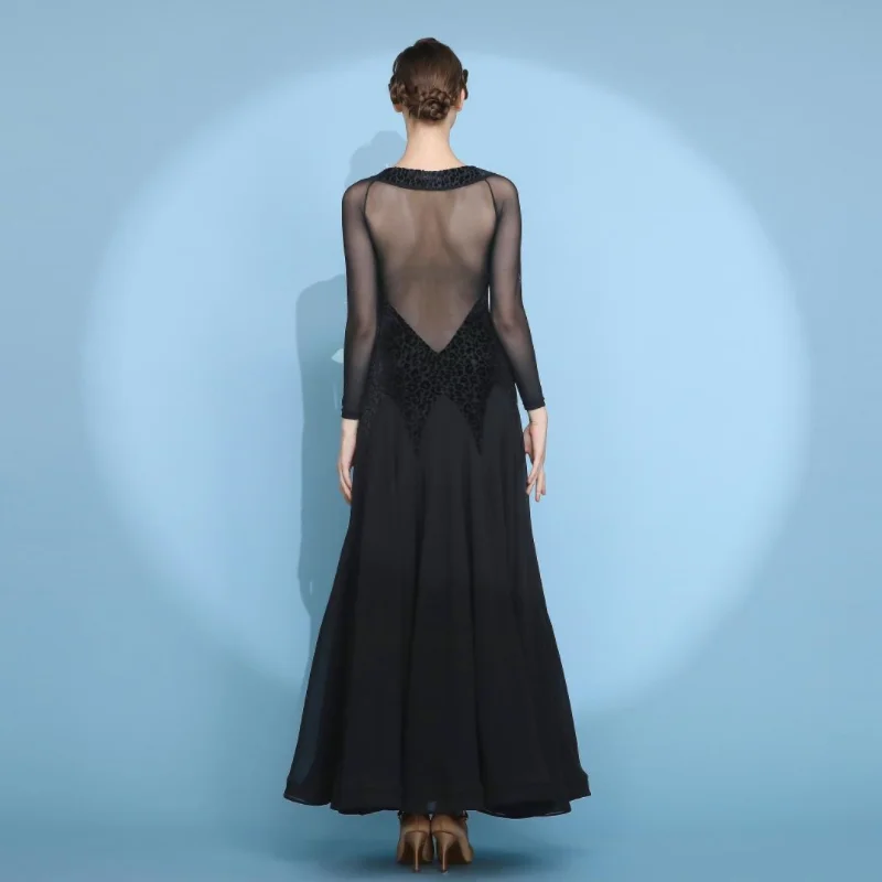 Nouvelle robe de danse de salon latine Salsa Cha cha Tango robe de salon Standard robe de danse moderne # 2117 costume de danse femme