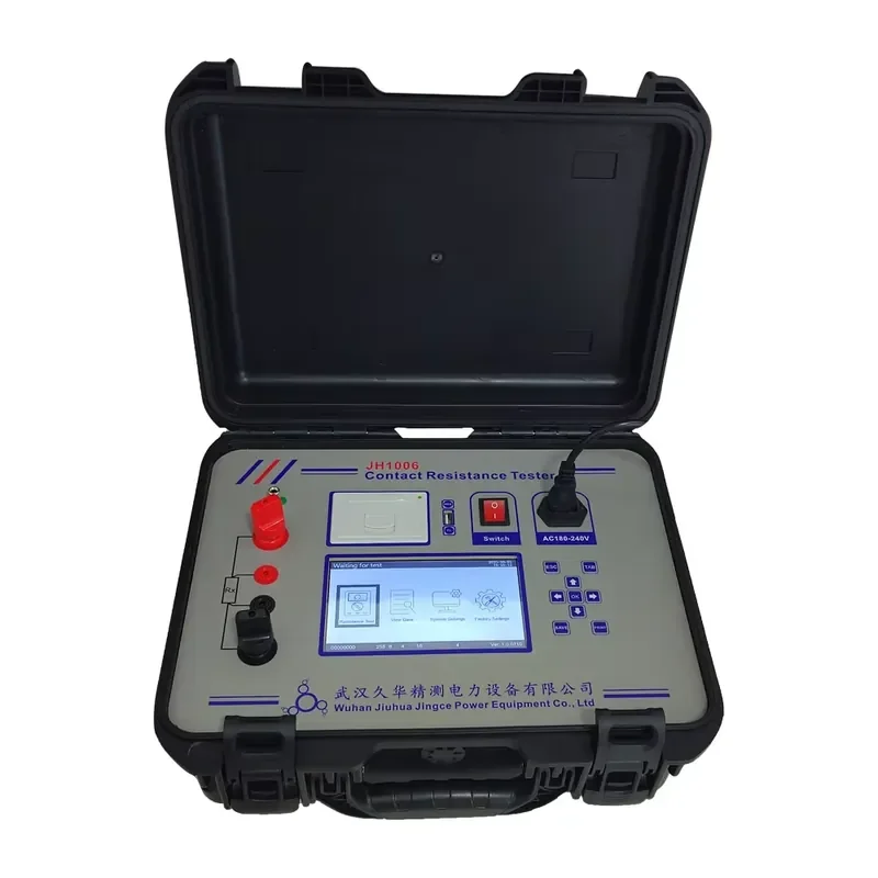 0-80m Ohm Microohm Meter Transformer Switch Circuit Breaker 100/150/200A Loop Contact Resistance Tester Detector Multimeter - view 6
