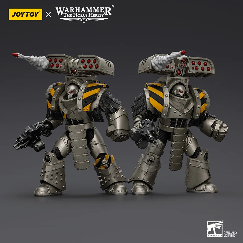 JOYTOY The Horus Heresy 1/18 Iron Warriors MKlll Tactical Tyrant Siege Terminator Anime Military Action Figure Model Toy Gift