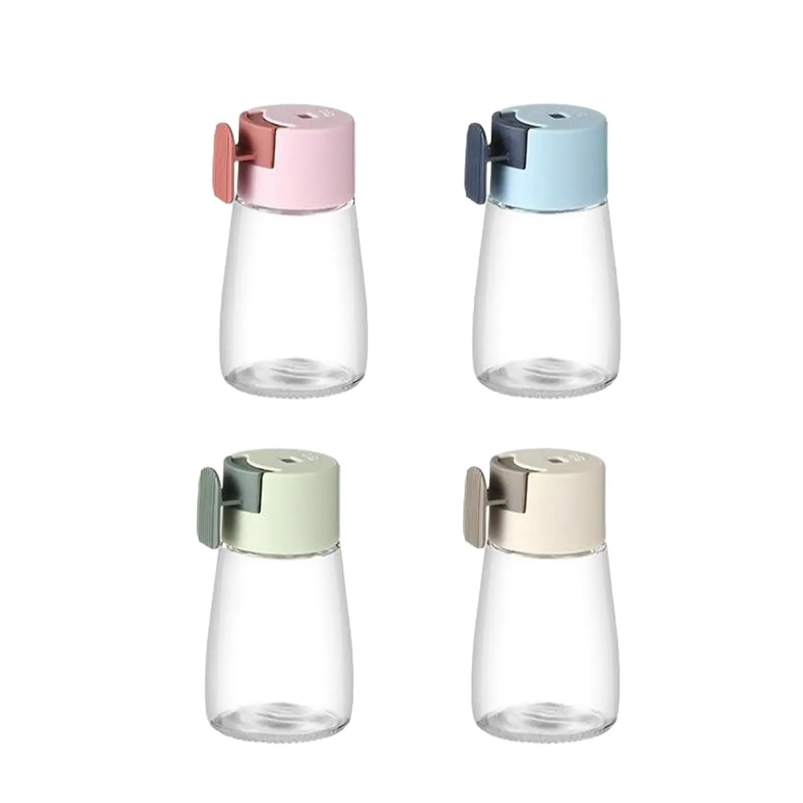 Measuring Seasoning Bottle Gadget Tool Barbecue Multipurpose Ration Spice Dispenser for Spice Herbs Powders Sugar Pepper