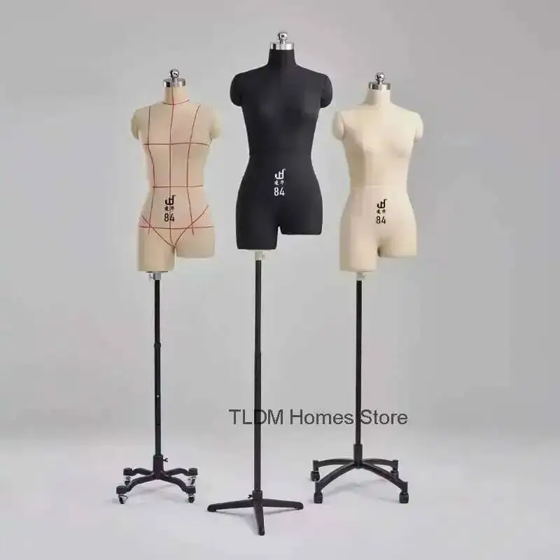 

Form Design Model Metal Female Dressmaker Dress Mannequins Sewing Bust Mannequin for Stand Women's Clothing Base k