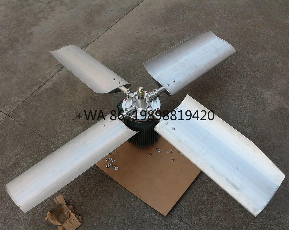 Tower Fan Blades Adjustable Aluminum Industrial Water Cooling