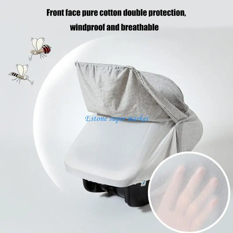 090B Carry Basket Sleeve for Pregnant Women 2-Layer Shopping Cart Protections Sleeve
