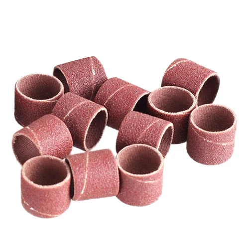 Sandpaper ring 1/2 inchx 1/2 inch 80 Grit Wood polished carved metal polishing sandpaper ring ( 40 Pieces)