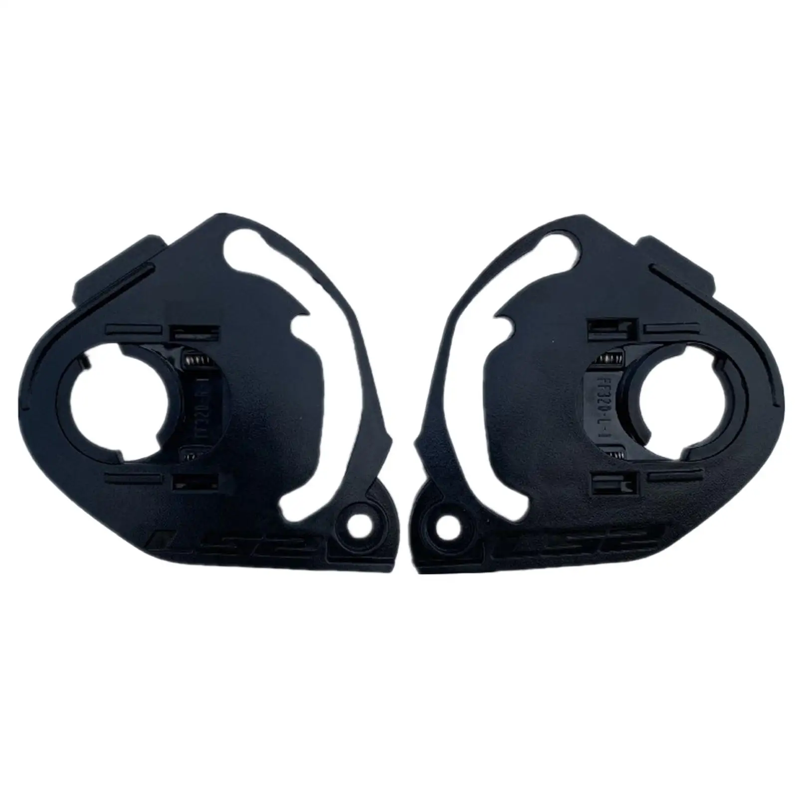 2 Pieces Motorcycle Helmet Lens Base Parts Side Plate Fit for Ff328 Ff320