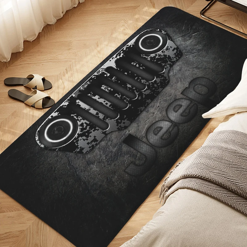 Living Room Waterproof Bathroom Mat D-Jeeps Balcony Bedroom Rug Entrance Door Doormat Corridor Carpet for Kitchen Slip-resistant