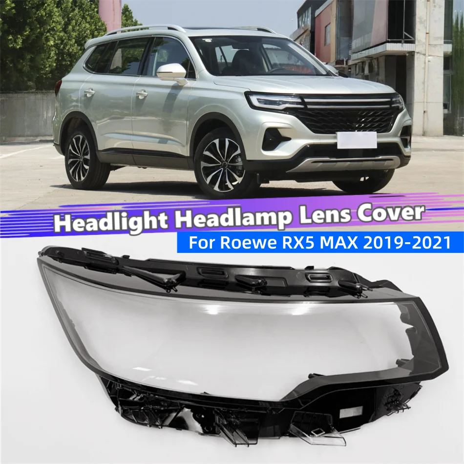 

Для Roewe RX5 MAX 2019 2020 2021, автомобильные аксессуары, крышка передней лампы, стеклянная линза, автомобильная передняя фара, крышка объектива, корпус