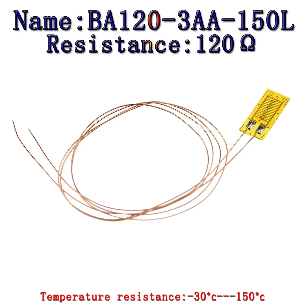 10pcs BA120-3AA-150L Weighing Sensor Strain Gauge  Temperature Resistant 150 High-precision Resistance  Pressure Strain Gauges