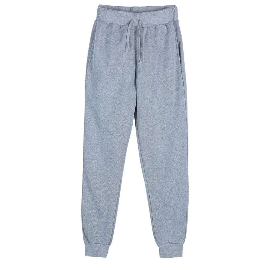 الرجال Sweatpants عارضة السراويل الرياضية للجنسين أزياء الصلبة فضفاض السراويل الشارع الشهير الخريف الشتاء الركض سراويل رياضية