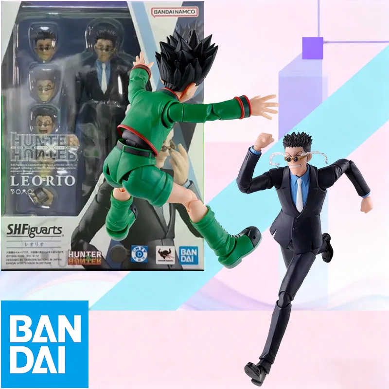 

S.H.Figuarts Hunter x Hunter Leorio Action Figure Collectible Model Toy with Movable Joints Nen Effect Parts & Extra Accessories