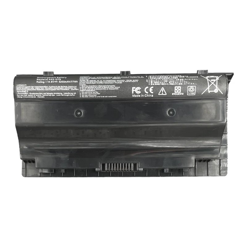 DXT NEW Laptop Battery  A42-G75 for ASUS G75 G75V G75VM G75VX lithium ion batteries A42-G750 0B110-00200000