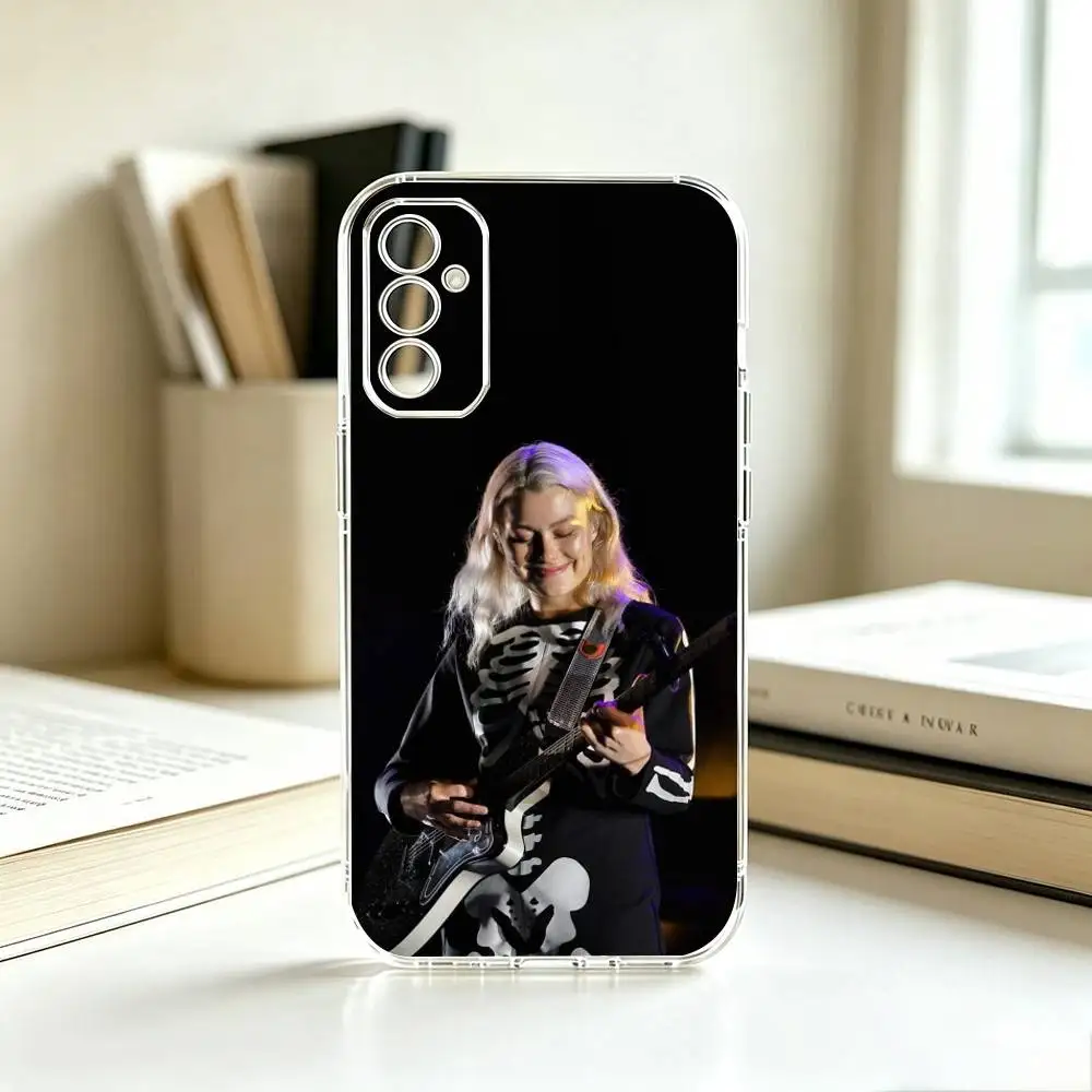 Phoebe Bridgers Ghost Singer  Phone Case For SamsungA10,12,20,21S,30,31,40,50,51,52,70,71 Transparent Cover Gift
