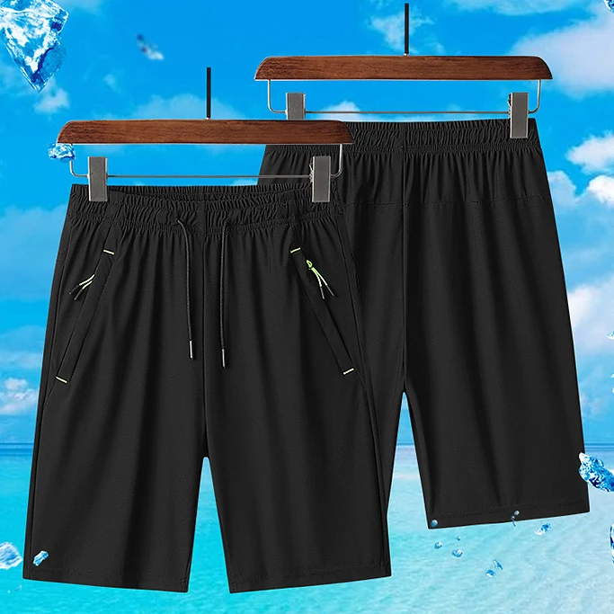 Sport Casual Shorts for Men Big Size Pants Plus Size Pantalones Cortos Hombre Шорты Свободные Beach Pants Gym Shorts 남성 반바지