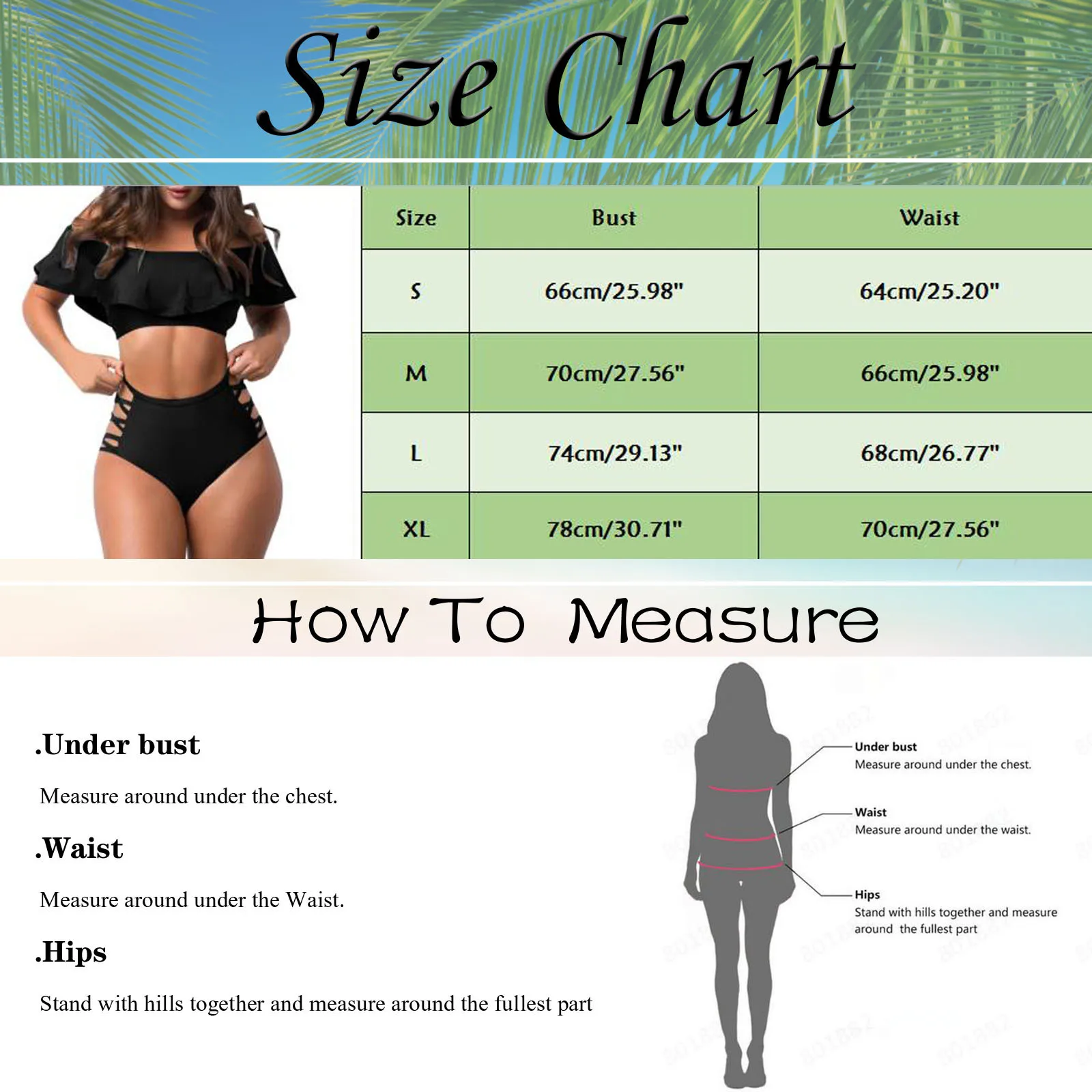 Sexy Ruffled Off Shoulder Bikini Sets Bandage Swimsuit Women High Waist Bandeau Push Up Swimwear Set Beach Mujer Biquini Suit