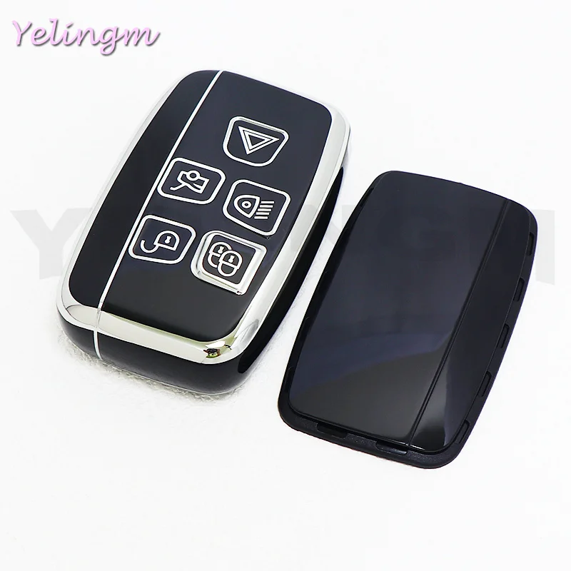 For Land Rover Range Rover Evoque Sport Freelander Discovery Velar For Jaguar XE XF XJ Soft TPU Car Key Case Cover Holder Fob view 4