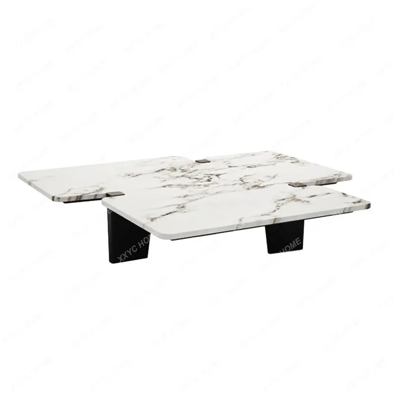 Nordic Creative Marble Coffee Table Model Room Leisure Club House Coffee Table Simple Designer Tea Table