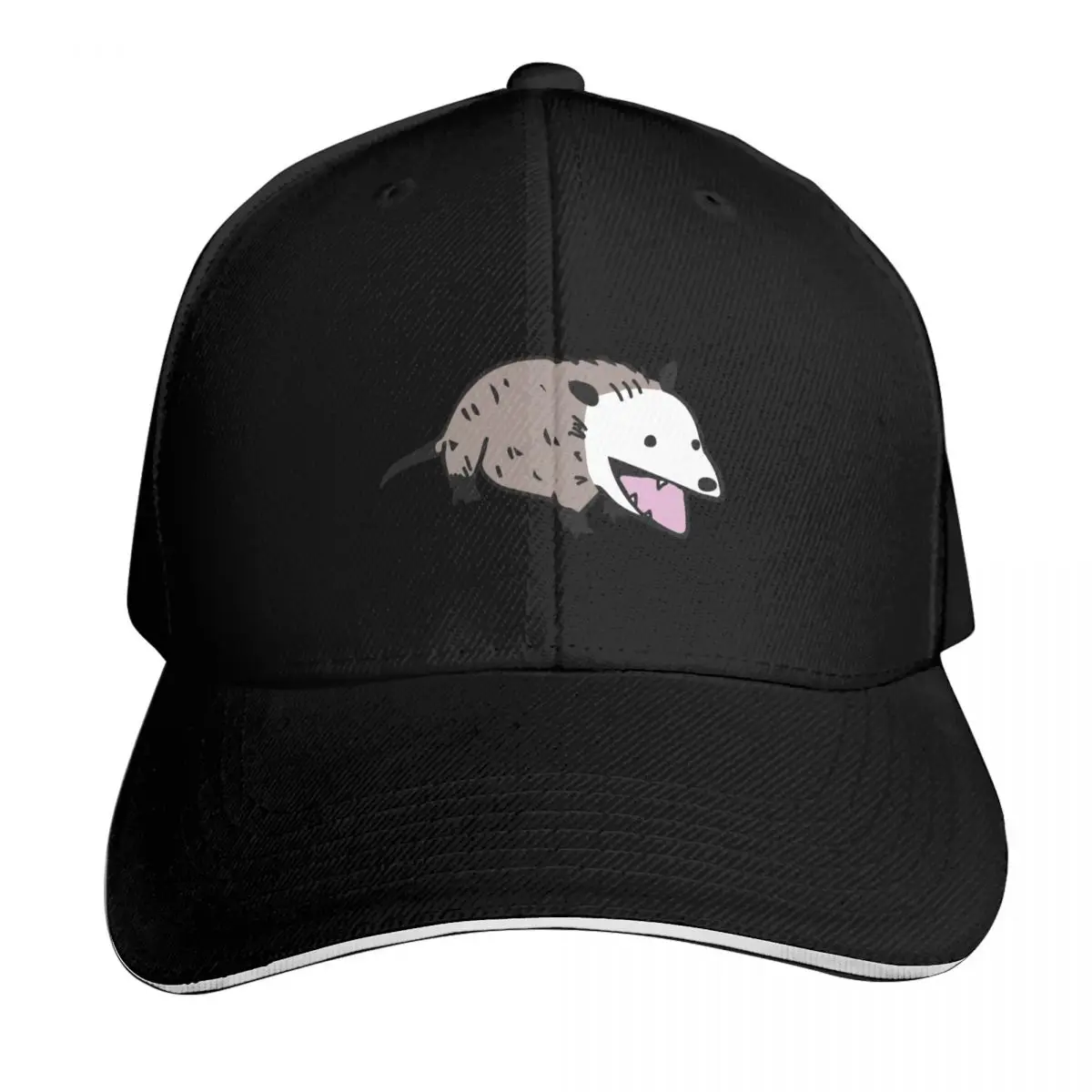 Possum doodle Baseball Cap Curved Brim Classic Fit Low Profile Unstructured Unisex for Men Women