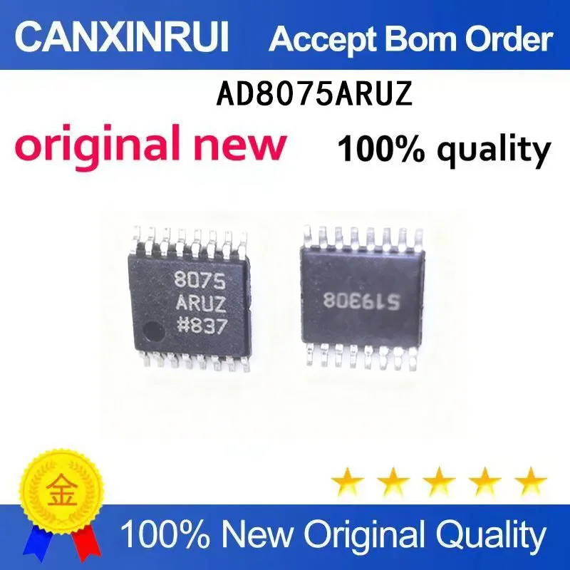 

(5-100 Pieces) New stock AD8075ARUZ 8075ARUZ TSSOP16