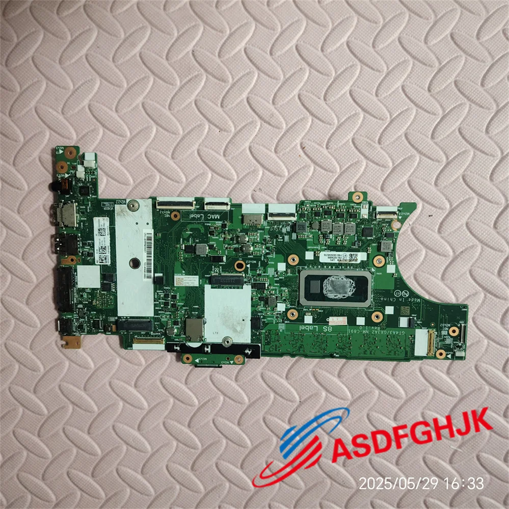 

NM-C891 для материнской платы LENOVO ThinkPad T14S X13 I5-10210U UMA 8G 5B20Z45776 ТЕСТ ОК